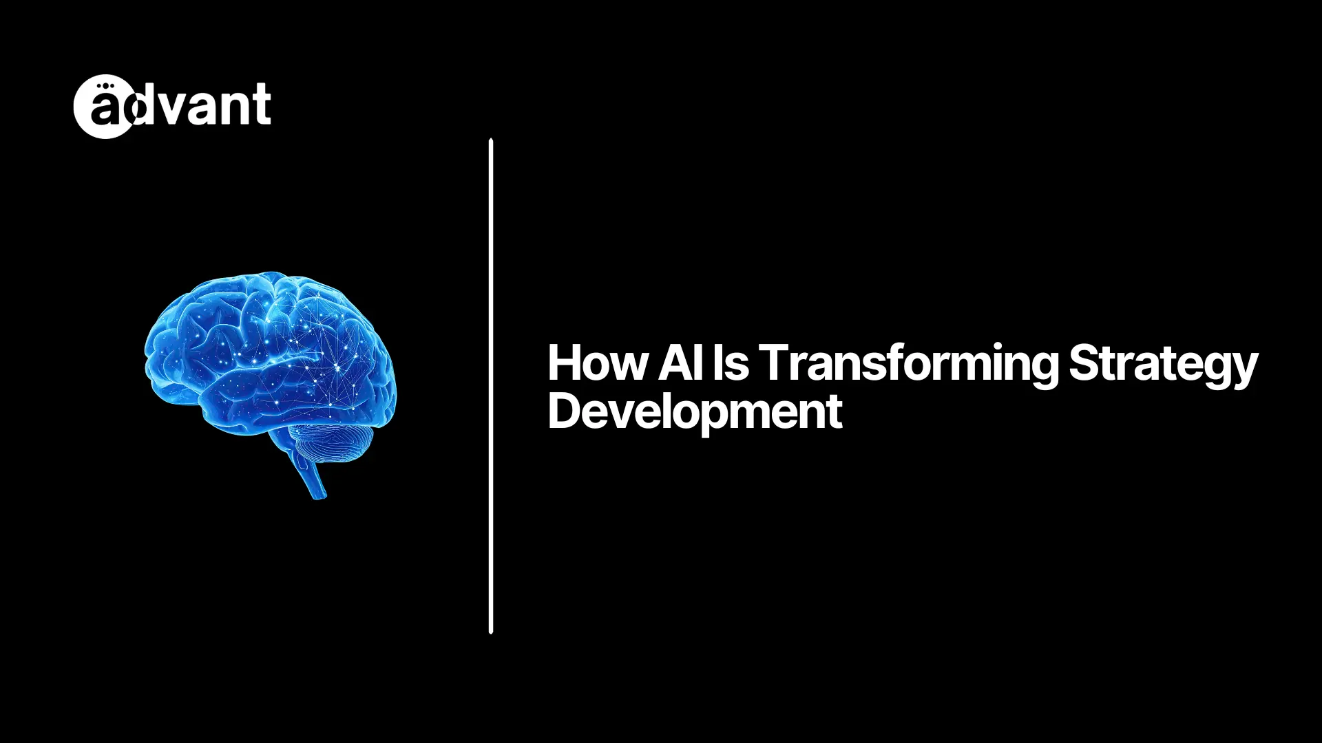 How AI Is Transforming Strategy Development